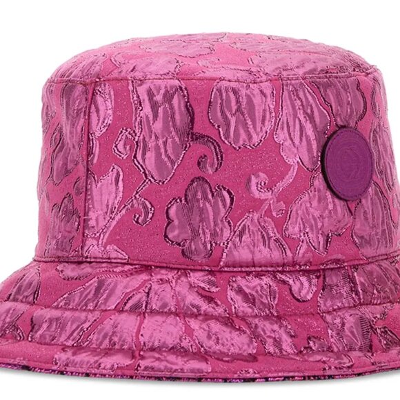 NWT Gucci Womens Metallic GG Bucket Hat Reversible Size large 58sm AUTHENTIC - Picture 2 of 8